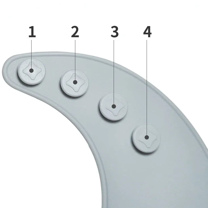 Food-Grade Silicone Baby Dinnerware Set